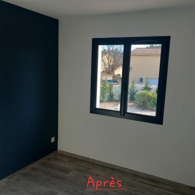 Murs & plafond après