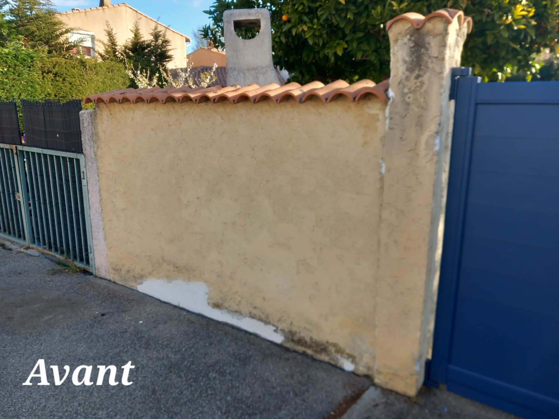 crépi  avant