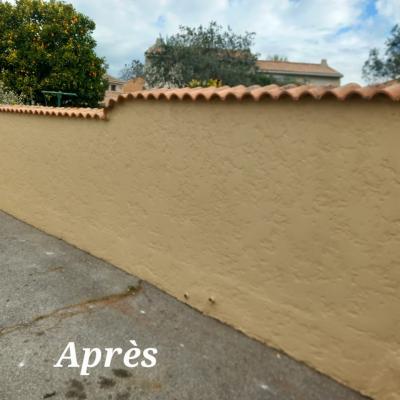 crépi  après